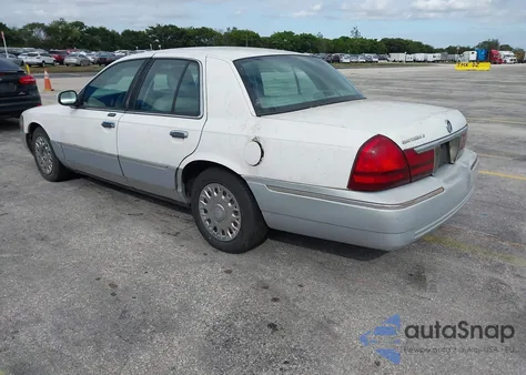2003 Mercury Grand Marquis Gs из США, поврежденный, VIN 2MEFM74W73X650051